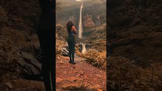 Nanemachi Waterfalls Pune Maharashtra waterfall music nature love shortvideo onepunchman anim [upl. by Engenia]