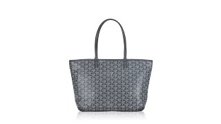 Goyard Goyardine Artois PM Bag Grey [upl. by Grant]