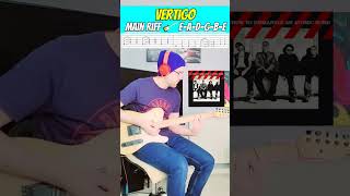 U2  Vertigo Main Riff Guitar Lesson  Tab  Tutorial guitar tutorial [upl. by Audun]