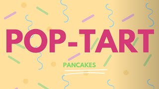 🩷🍓 poptarts pancakes pancakeart tutorial recipe cookingvideo howto drawing poptart foodart [upl. by Liberati441]