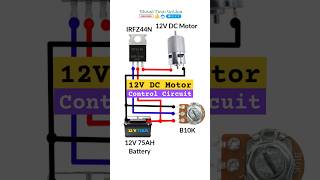 12V DC Motor Control Circuit board DCmotor circuit [upl. by Clotilda]