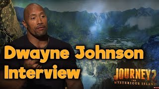 Dwayne Johnson Interview for Journey 2 The Mysterious Island [upl. by Ennirak34]