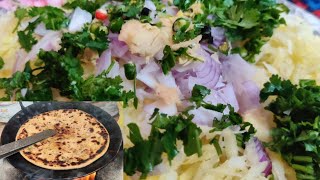 How to Make Papaya Prantha  Papita Prantha Full video [upl. by Enad133]