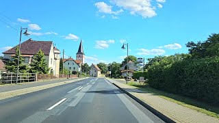 Driving in Germany 🇩🇪  NIESKY TO GÖRLITZ  One Of The Most Beautiful Road Trip in Germany  4k [upl. by Noived]