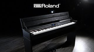 Roland DP603 Digital Piano Contemporary Black  Gear4music demo [upl. by Hamrnand]