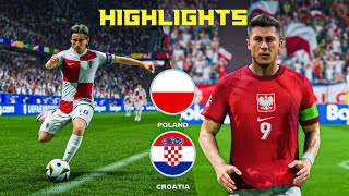 Poland Vs Croatia Match HIGHLIGHTS  Extended [upl. by Eceined81]