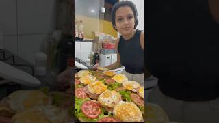 CLIENTE PEDIU 10 XTUDO DUPLO 😱🥰 ifood lanche hamburg hamburger lanchonete [upl. by Conway]