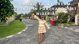 MOVING TO THE MOST EXPENSIVE ESTATE IN PORTHARCOURT  GOLF ESTATE FULL TOUR [upl. by Franchot443]