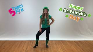 Fun Dance Class Choreography for St Patricks Day [upl. by Thurman]