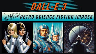 DALLE 3 Classic SciFi Images Gallery [upl. by Slavin]