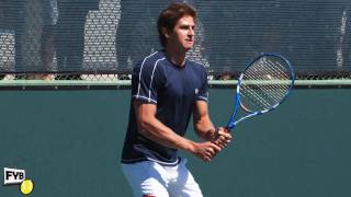 Igor Andreev Hitting in Slow Motion HD  Indian Wells Pt 01 [upl. by Yroggerg989]