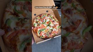 Street Style Farmhouse Pizza🤤❤️youtubeshorts trending viralvideo pizza veggies streetfood [upl. by Rebmeced]