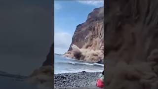 Deadliest giant landslides in front of the parking cars  Part 87 shorts trending viralshorts [upl. by Yenaffit456]