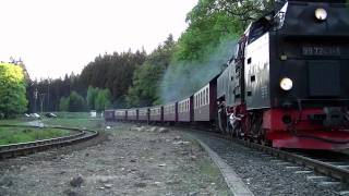 Dampfender Walpurgiszug amp Mephistoexpress im Harz [upl. by Yanehc138]