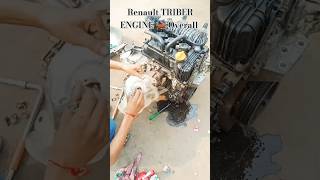 Renault TRIBER ENGINE 🚂 Overall automobile renault triber engine repair service shorts work [upl. by Anatniuq]