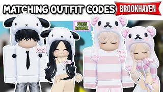 GIRL AND BOY MATCHING OUTFIT CODES FOR BROOKHAVEN RP BERRY AVENUE AND BLOXBURG 🤩✨ [upl. by Asyal]