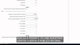 SIMULADOR PAGOS REGIMEN DE INCORPORACION FISCAL RIF 2014 [upl. by Nivac]