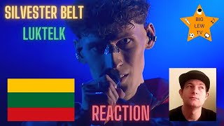 Silvester Belt Luktelk Reaction Lithuania Eurovision 2024 [upl. by Casimir]