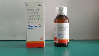 Montina L Syrup uses  Montelukast sodium and Levocetirizine dihydrochloride Syrup Uses [upl. by Hedva]