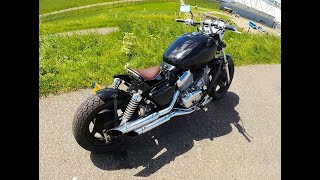 PERFECT Honda vf750C V45 Magna 1996 Custom Bobber [upl. by Carrel]