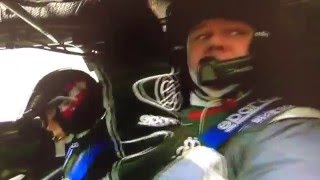 Rally Sweden 2016 Henning Solberg Funny Interview after SS12 [upl. by Philbert]