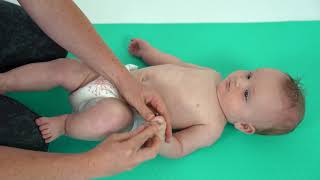 Baby Development  Erbs Palsy  Finger Flexion and Extension [upl. by Amej423]