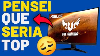 Monitor Asus TUF Gaming VG32VQ1B 32” e 165Hz  Review Completo [upl. by Kalinda440]