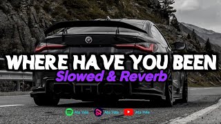 Dj Where Have You Been Slowed amp Reverb 🎧 [upl. by Charmine]