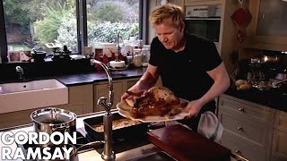 Roast A Turkey With Gordon Ramsay [upl. by Aisiat525]