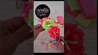 Tiara de flores Inspiração Carnaval Jaqueline Kellediy acessoriocarnaval carnaval2024 tiara [upl. by Picker373]