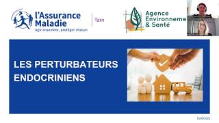 Webinaire quotSanté environnementale  les perturbateurs endocriniensquot [upl. by Neiv530]