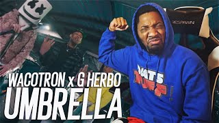 Wacotron x G Herbo  Umbrella Prod Marshmello REACTION [upl. by Novia]