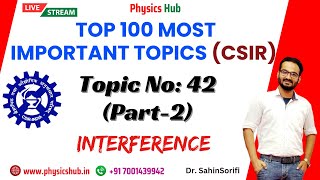 Lec42  Part2 Interference  CSIRNET 2024 December and GATE 2025 Physics [upl. by Michi]