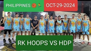 CARMEL L FERENAL HDP VS RK HOOPS LIVE BASKETBALL BRGY 329 LOPE DE VEGA PHILIPPINES 🏀🏃 [upl. by Leonidas]