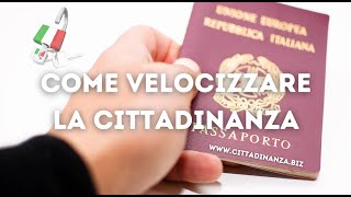 velocizzare la pratica di cittadinanza [upl. by Violante]