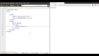 How to Include a JavaScript Code in your HTML File [upl. by Romelda]