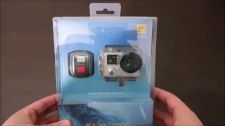 Eken  H8R Original 4K1080p FullHD Action Cam Unboxing  Təqdimat  No Comment  Şərhsiz [upl. by Maighdlin]