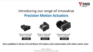 VBMB Precision Motion Actuator Demo [upl. by Savill]