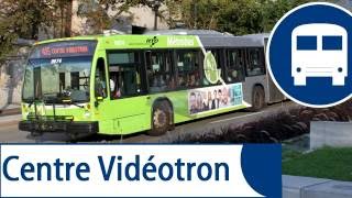 RTC  Opérations navette Centre Vidéotron shuttle operations [upl. by Ing817]