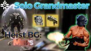 Solo GM Nightfall  Heist Battleground Mars Titan Sweet Business  Actium War Rig Destiny 2 [upl. by Horan894]