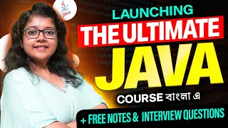 Launching The Ultimate JAVA course in Bengali  Free Notes  Interview Questions  RBR [upl. by Cally662]