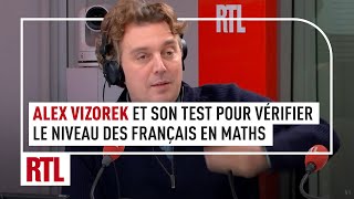 Alex Vizorek teste le niveau en maths des Français [upl. by Trik]