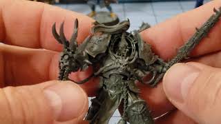 Games Workshop Abaddon the Despoiler unboxed and built [upl. by Schnell889]