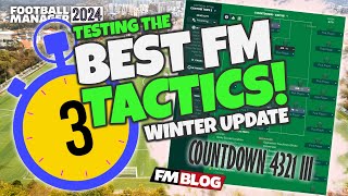 COUNTDOWN 4321 III  Testing the Best FM24 Tactics  Football Manager 2024 [upl. by Lilyan243]