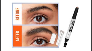 Maybelline stick de cejas Tatoo Brow Lift modo de aplicación [upl. by Aivax]