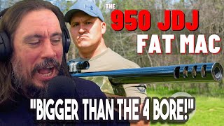 Vet Reacts Bigger Than The 4 BORE  The 950 JDJ FAT MAC The World’s Most Powerful Rifle [upl. by Notsruht]