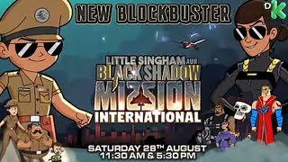 Little Singham Aur Black Shadow Mission International Movie in Tamil [upl. by Wavell536]