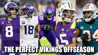 The PERFECT Minnesota Vikings Offseason 👀👀👀 [upl. by Airretal201]