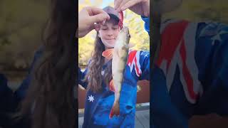 Redfin on the chew youtube subscribe fishing freshwater [upl. by Aniratak472]