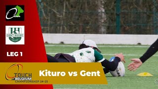 Kituro vs Gent  Belgian Championship 2425  Leg 1 [upl. by Ho]